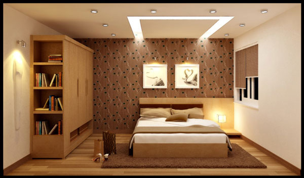 Đèn led Philips trang trí phòng ngủ