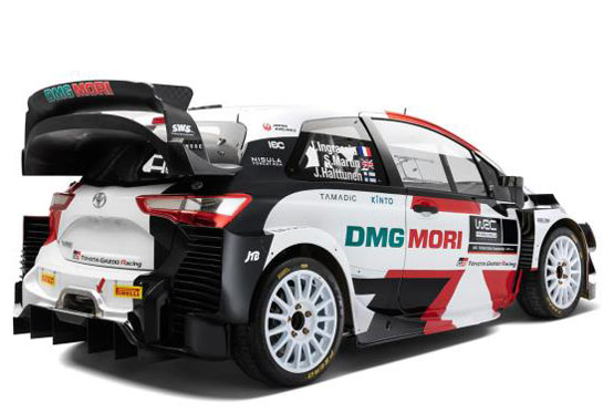 Toyota “bật mí” diện mạo mẫu xe đua Yaris GR Rally mới nhất