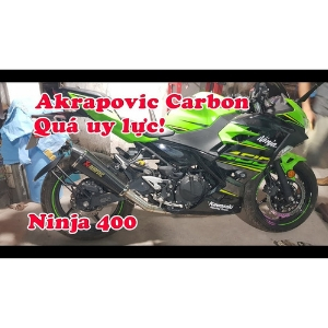 Đánh giá pô akrapovic ninja 400 - Cà phê học thuật