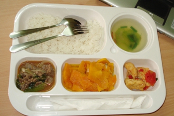 Khay cơm nhựa dùng cho trẻ nhỏ - Cà phê học thuật